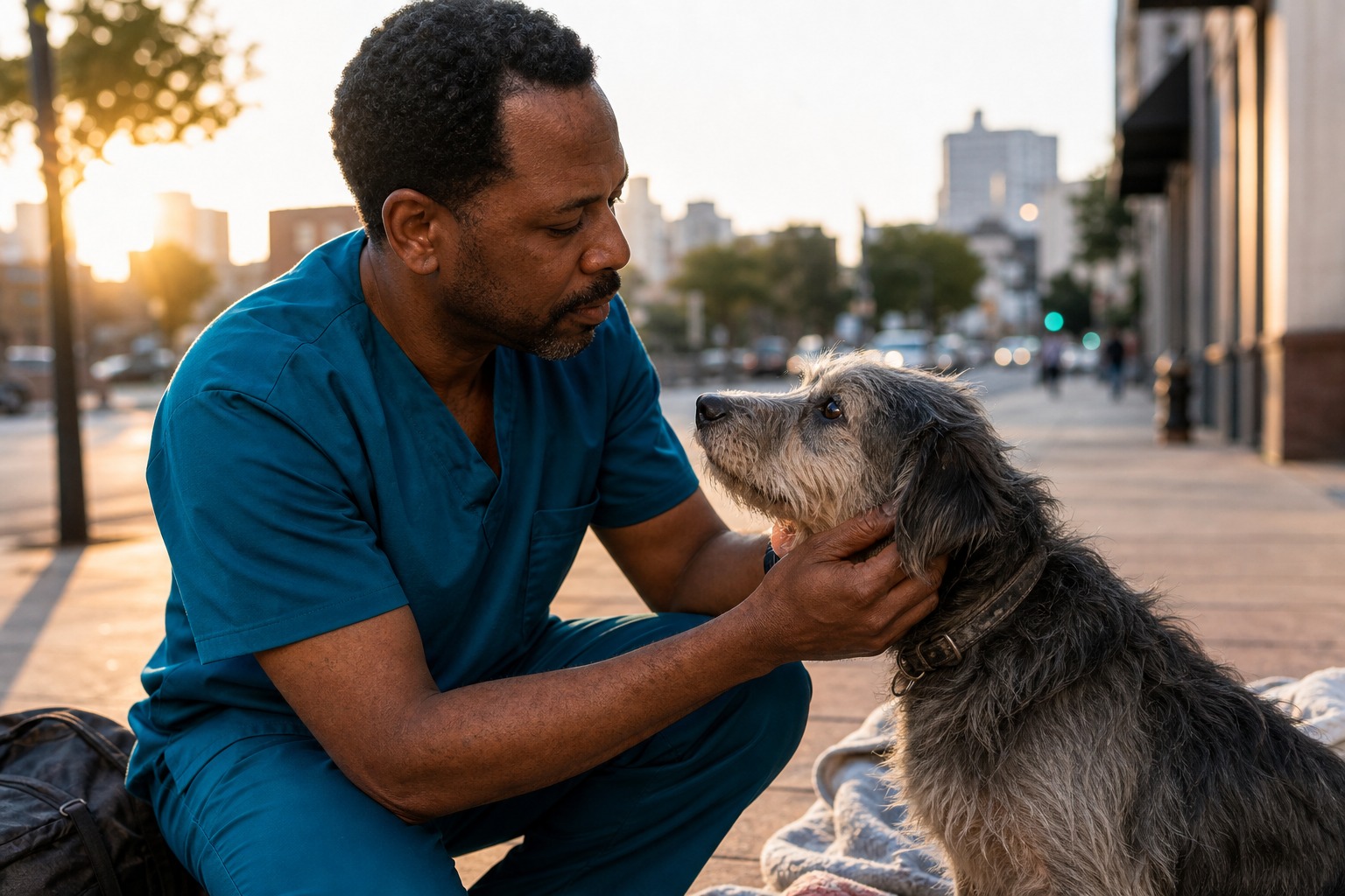 'Thank You for Not Ignoring Me': The Street Vet Who Wrote the Book on Mercy