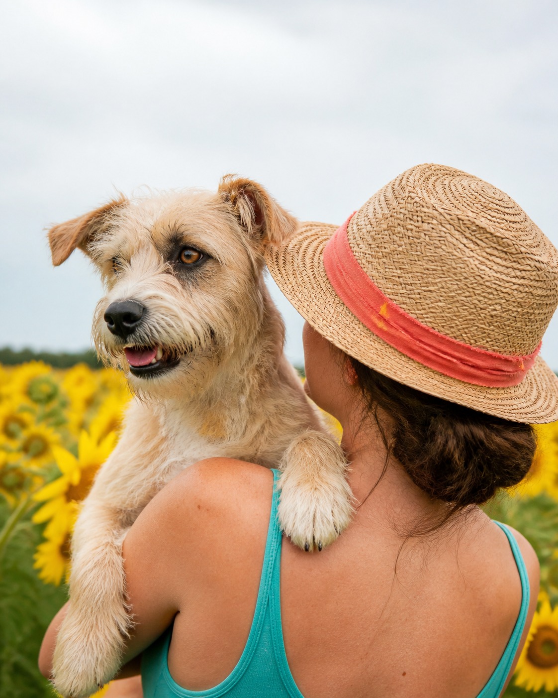 Sunflowers and Dogs: The Flower Is Fine, the Seed Is the Catch