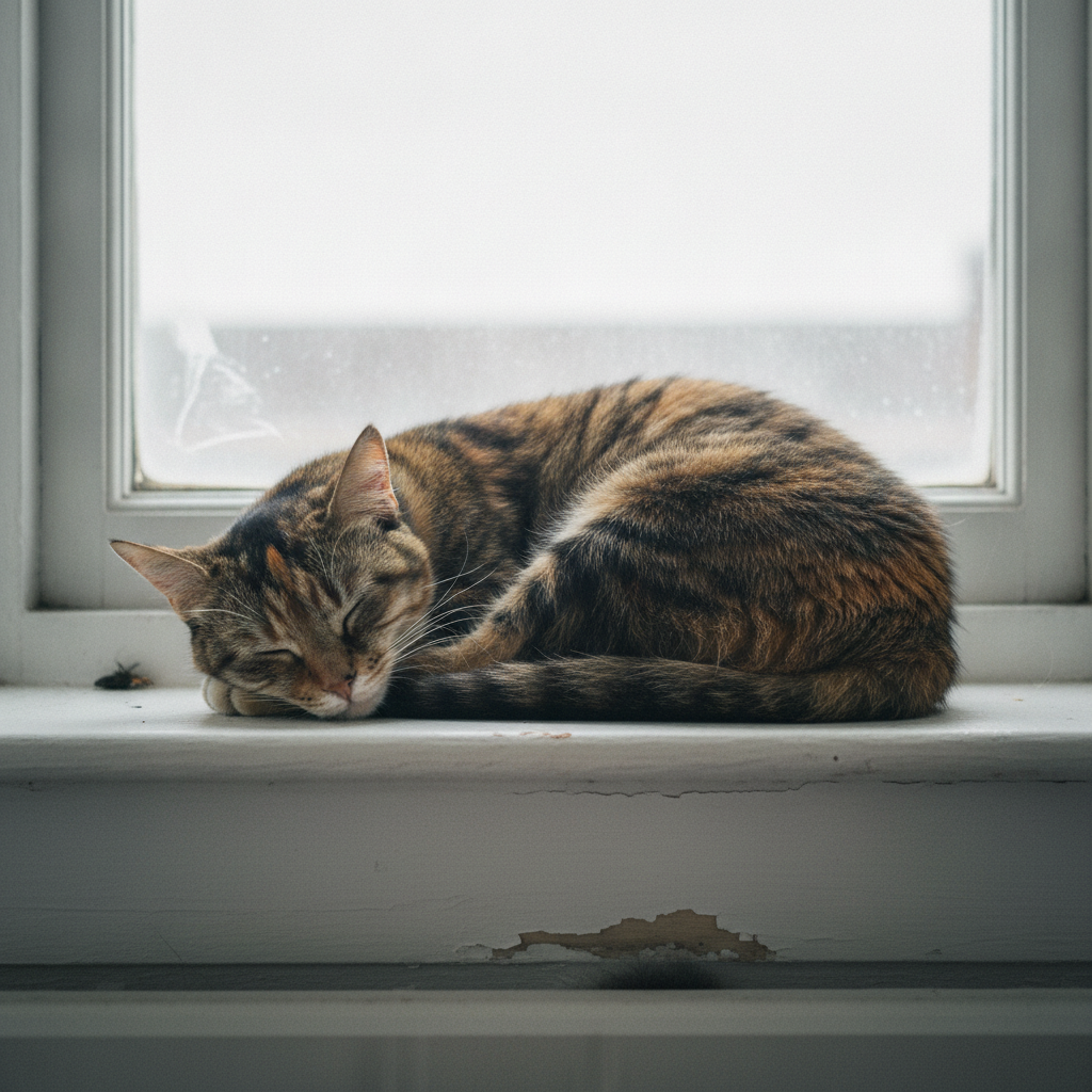 16 Hours of Sleep Is Normal. The Cat You Should Worry About Sleeps 'Fine.'