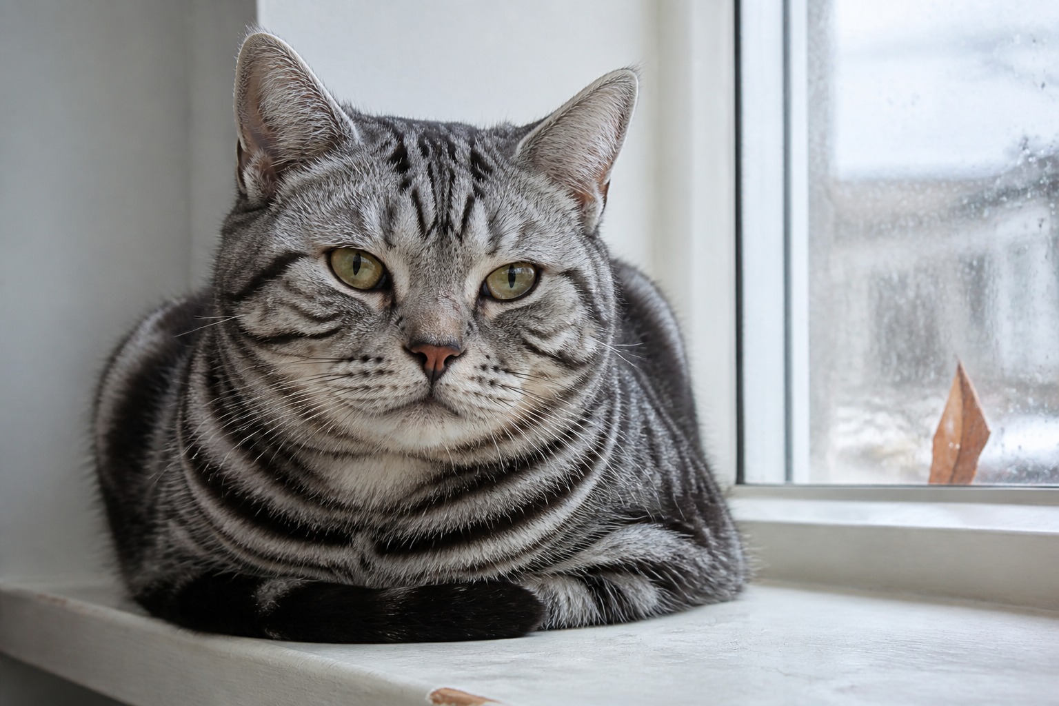 The Cat Loaf Has a Dark Version. It's in the Face, Not the Paws.