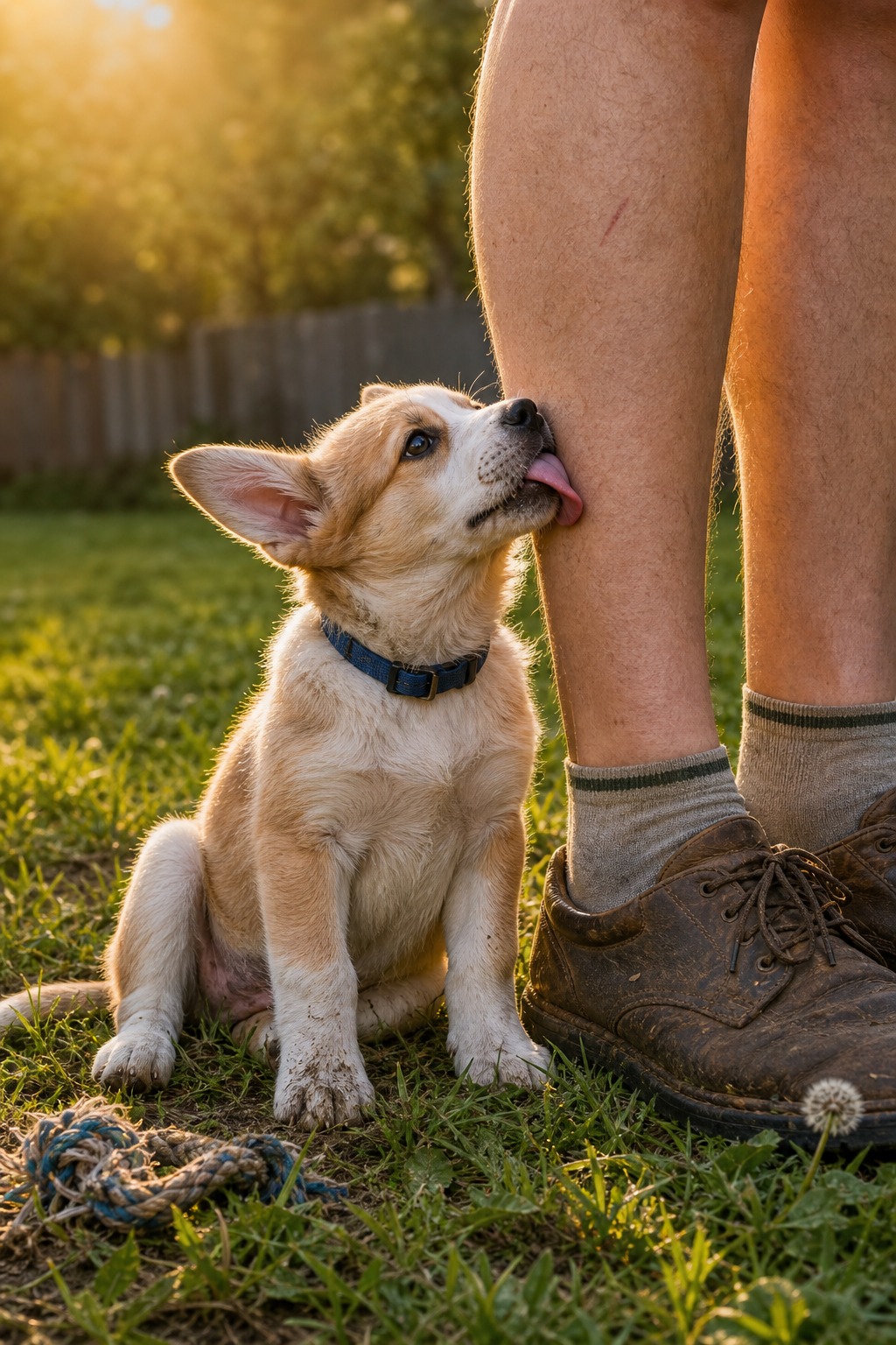 It's Not Why Your Dog Licks Your Legs. It's How Long.