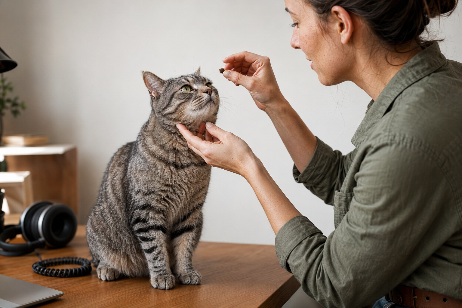 Stop Wrestling Your Cat for Pills. Train Them Instead.