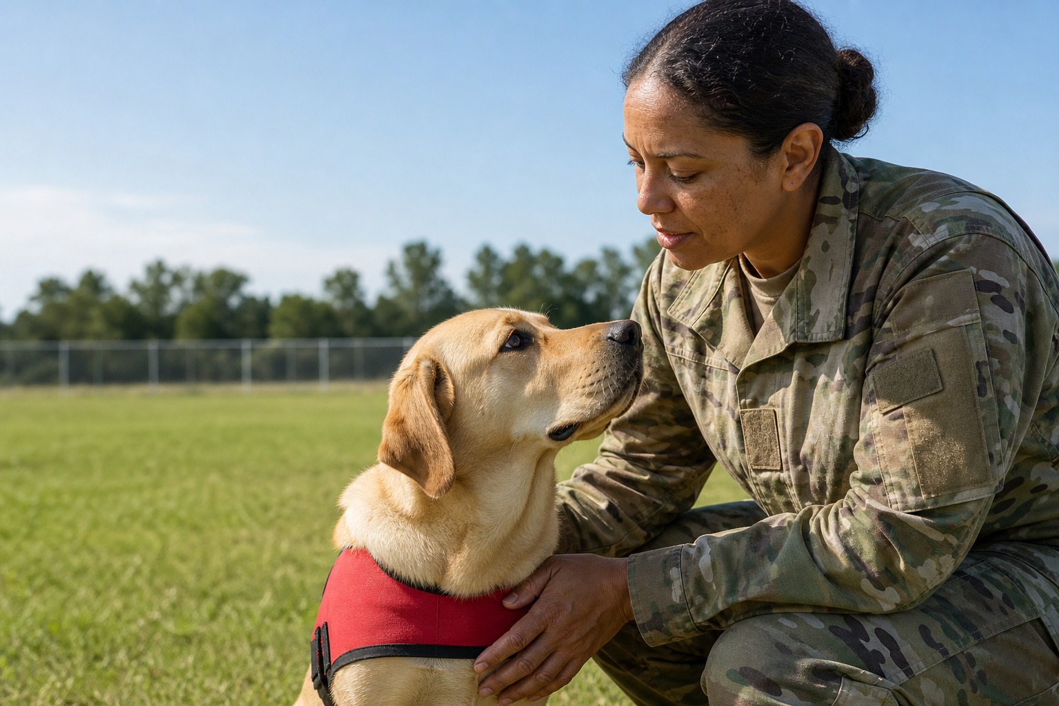 Training Service Dogs Slowed These Veterans' Aging. At the Cellular Level.