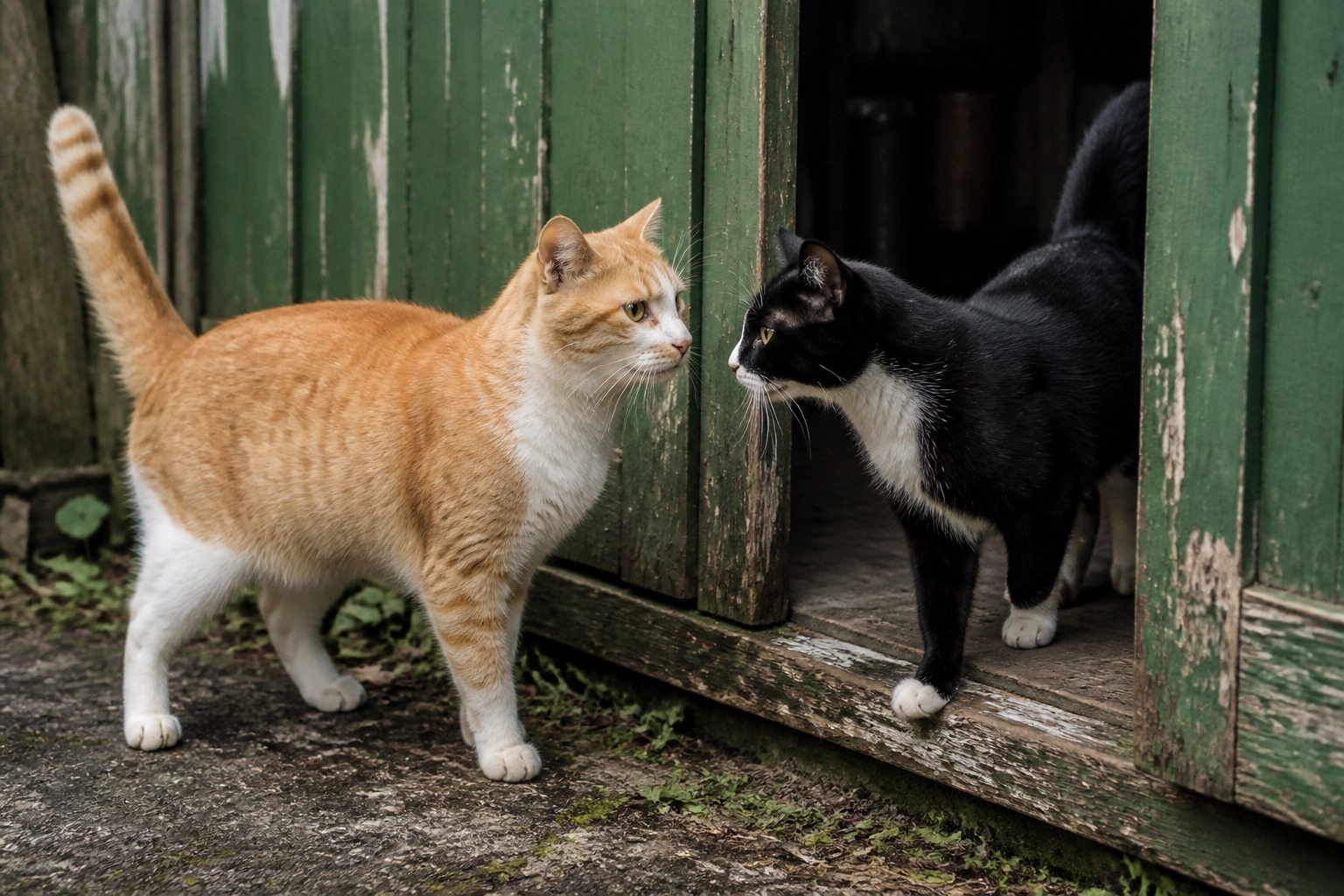 Your Cat's Tail Isn't Talking to You. It's Talking to Whatever They're Looking At.