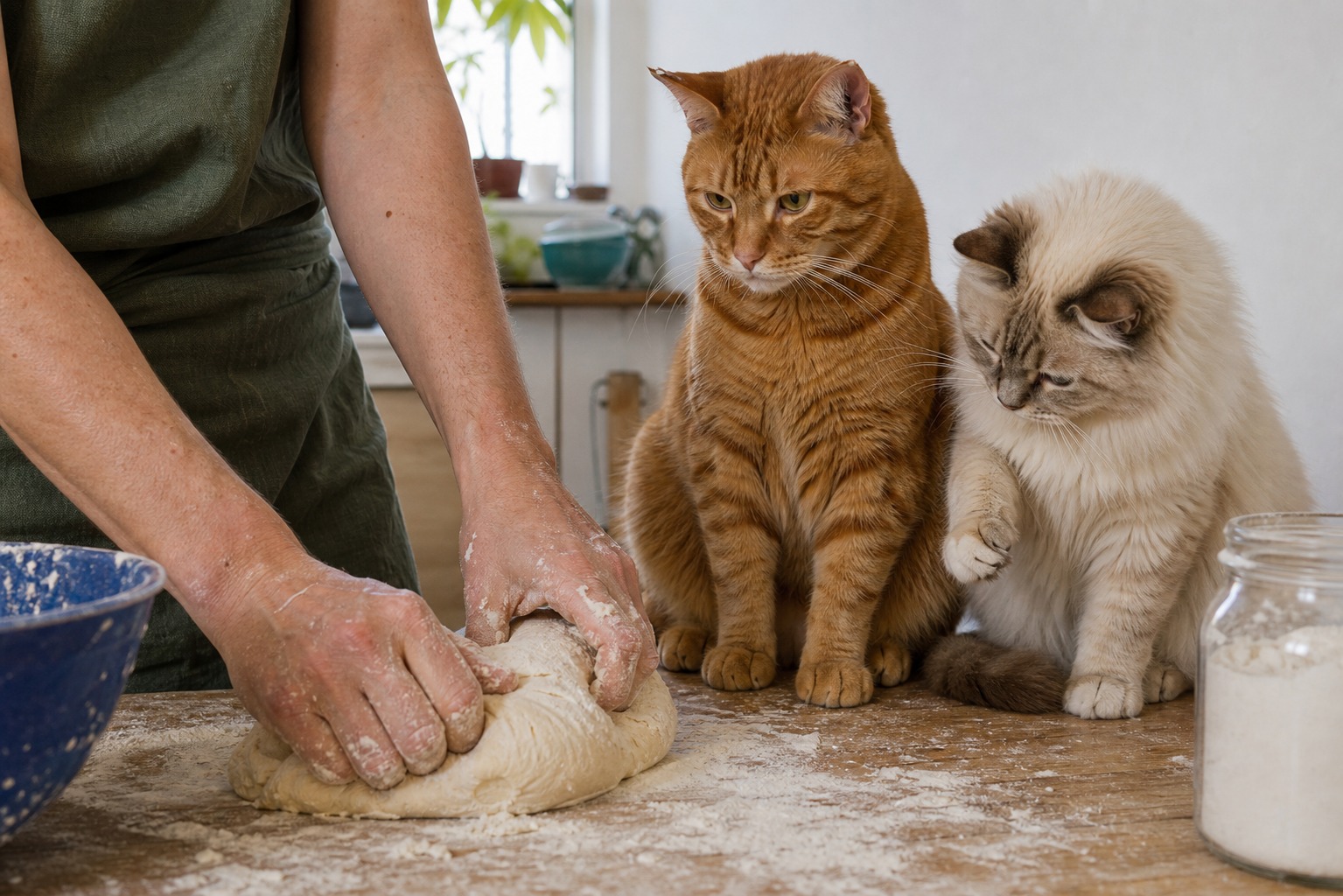 Your Cat Isn't Watching You Cook. He's Reading the Room.