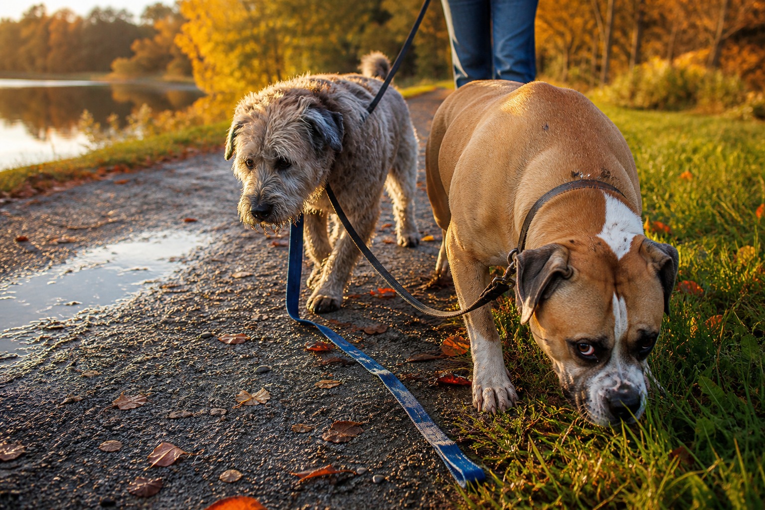 Your Dog Isn't Peeing on His Friend. He's Peeing on the Message Underneath Him.