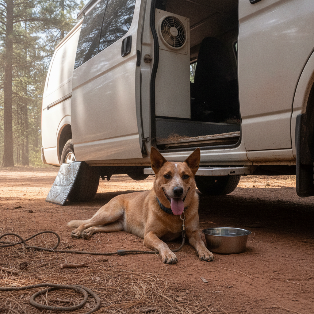 Van Life With a Dog Isn't a Vibe. It's a Heat-Management Job.