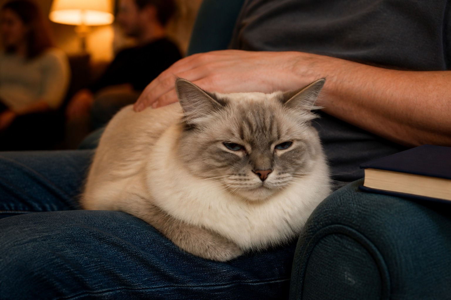 Your Cat Didn't Choose You. You're Just the Safe One.