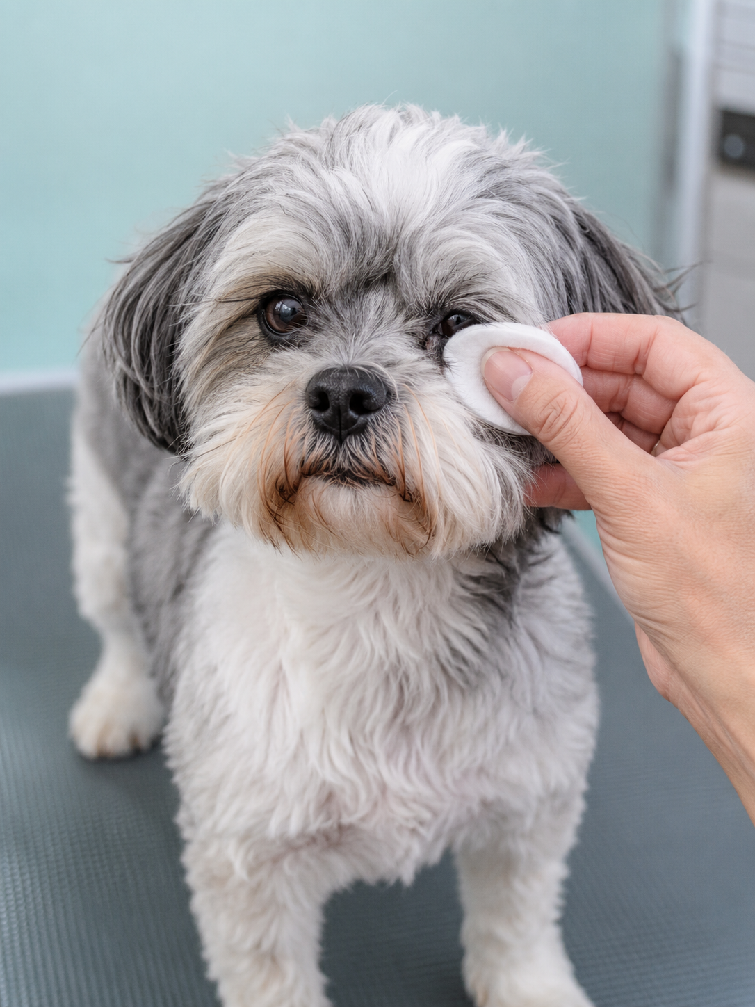 The Color of Your Dog's Eye Goop Is a Triage Map
