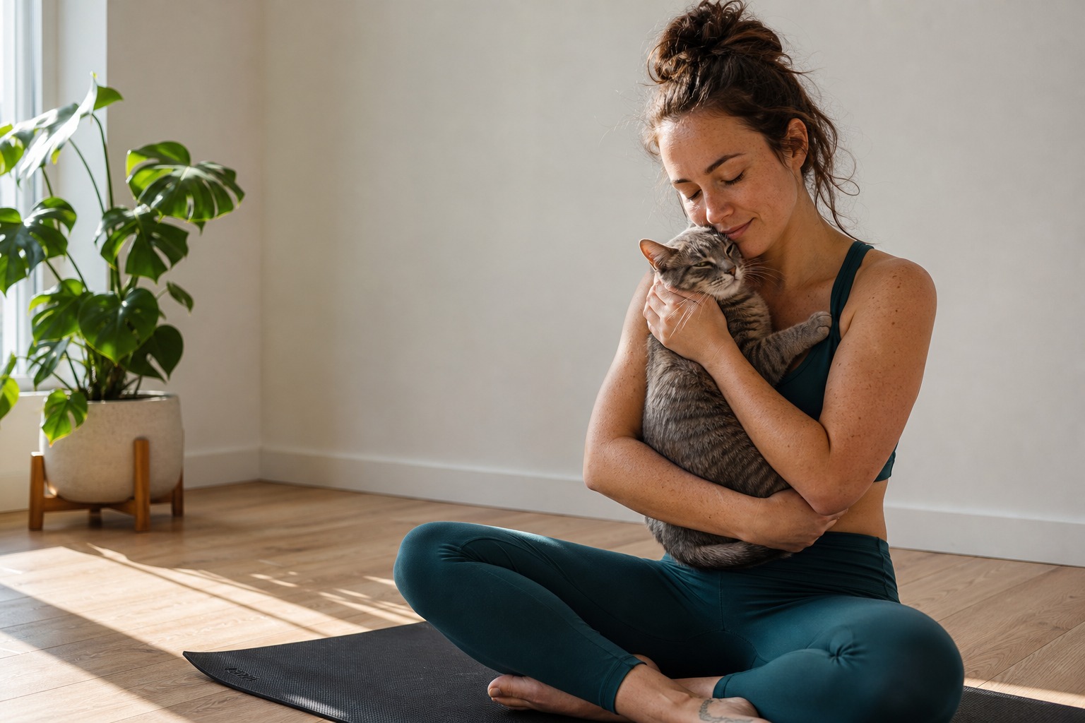 Your Cat Ruins Your Meditation by Sitting on Your Chest. That's the Practice.