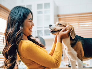 Stare Into Your Dog's Eyes and Your Brains Literally Sync. There's a Catch.